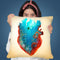 Diving Heart Throw Pillow By Diogo Verissimo