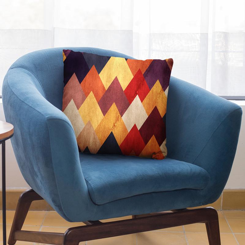 Eccentric Montains Throw Pillow By Diogo Verissimo