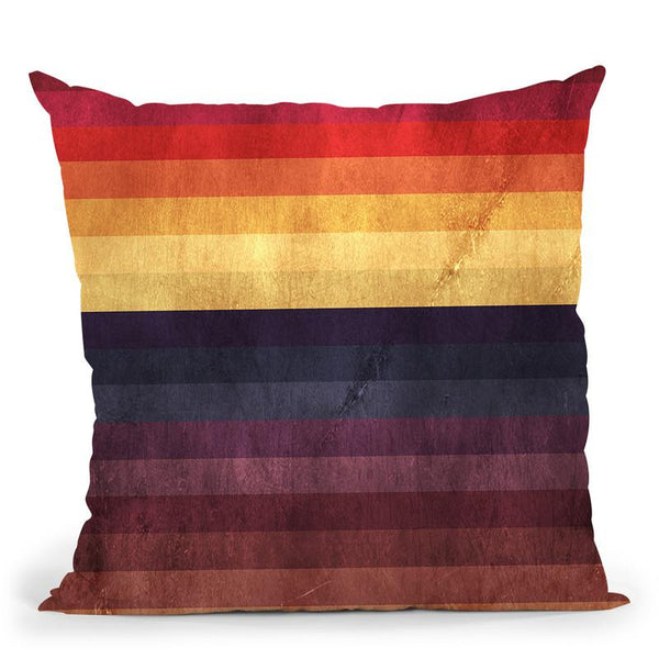 Eccentric Spectrum Throw Pillow By Diogo Verissimo