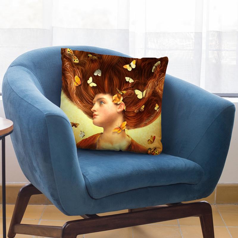 Flickering Dreams Throw Pillow By Diogo Verissimo