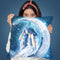 Moon Girl Throw Pillow By Diogo Verissimo