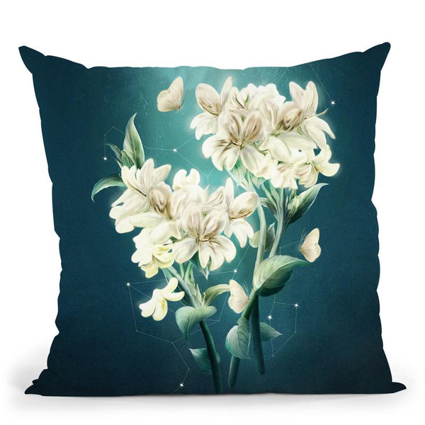 Moon Touched Throw Pillow By Diogo Verissimo