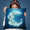 Moonlight Flowers Throw Pillow By Diogo Verissimo