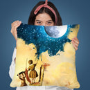 Painting Stars Throw Pillow By Diogo Verissimo