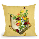 Secret Garden Throw Pillow By Diogo Verissimo