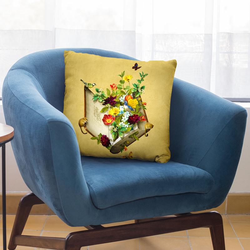 Secret Garden Throw Pillow By Diogo Verissimo