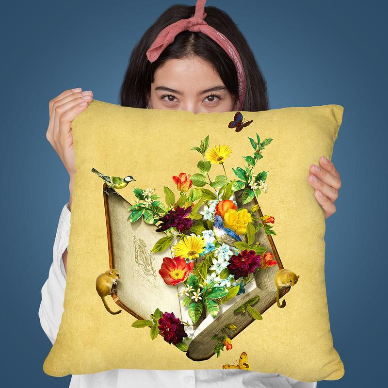 Secret Garden Throw Pillow By Diogo Verissimo