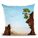 The Old Man Throw Pillow By Diogo Verissimo