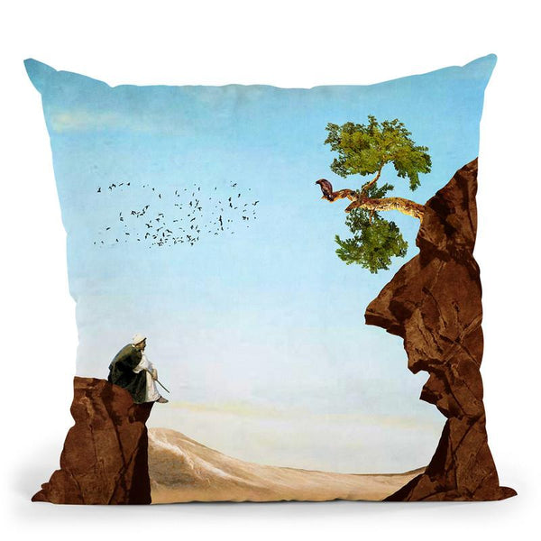 The Old Man Throw Pillow By Diogo Verissimo