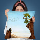 The Old Man Throw Pillow By Diogo Verissimo