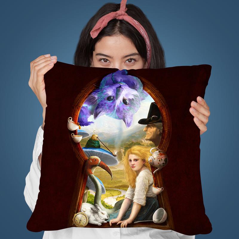 Through The Keyhole Throw Pillow By Diogo Verissimo