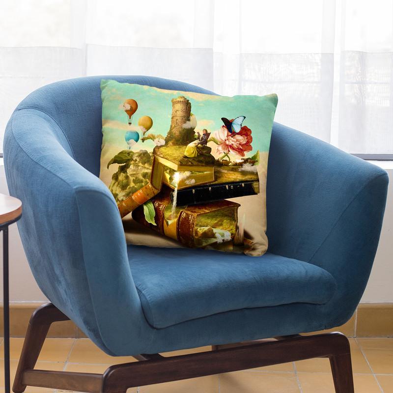 To Lands Away Throw Pillow By Diogo Verissimo