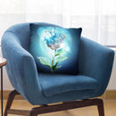 Winter Flower Throw Pillow By Diogo Verissimo