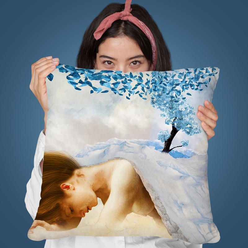 Winter'S Mourn Throw Pillow By Diogo Verissimo