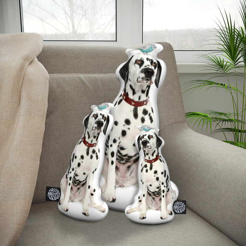 Personalized Dalmatian Pillow