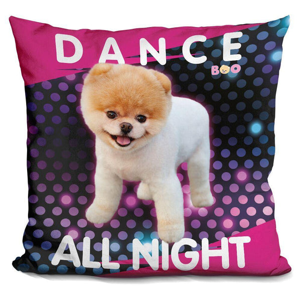 Boo Dance All Night Throw Pillow