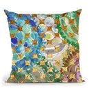 Pattern V Throw Pillow By Jodi Pedri