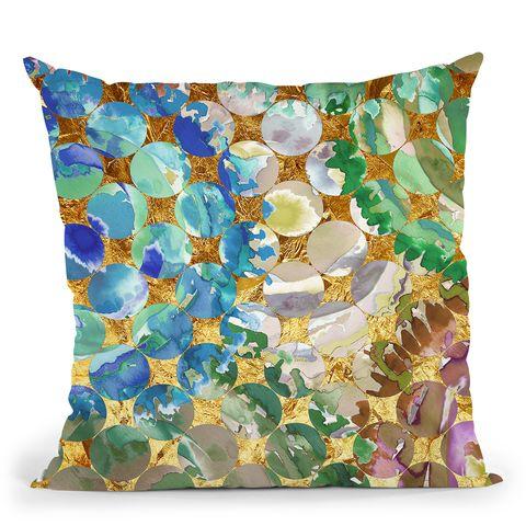 Pattern V Throw Pillow By Jodi Pedri