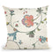 Birds Gem Floral I Throw Pillow By Emily Adams
