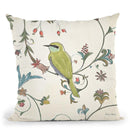 Birds Gem Iv Throw Pillow By Emily Adams
