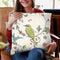 Birds Gem Iv Throw Pillow By Emily Adams