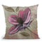 Plum Floral Iii Throw Pillow By Emily Adams