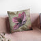 Plum Floral Iii Throw Pillow By Emily Adams