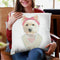 Canine Couture Ii Throw Pillow By Emily Adams