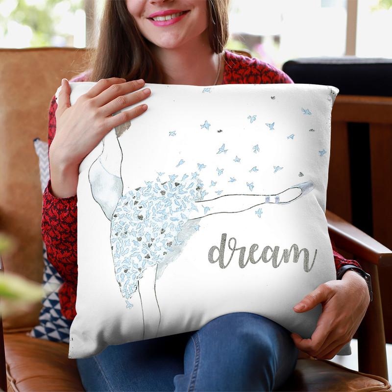 Dream Dancer Ii Throw Pillow By Emily Adams