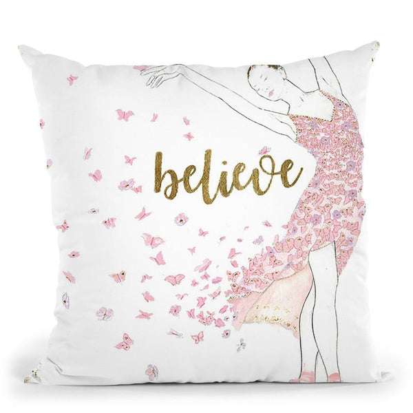 Dream Dancer Throw Pillow By Emily Adams