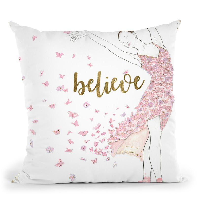 Dream Dancer Throw Pillow By Emily Adams