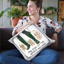 Furry Fashion Friends I My Dogs Throw Pillow By Emily Adams
