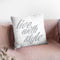 Show Fetish Quotes Iii Light Silver Throw Pillow By Emily Adams