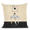 Le Growl Square 12X12 Throw Pillow By Emily Adams