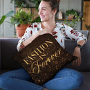 Shoe Fetish Quotes Vii Dark Throw Pillow By Emily Adams