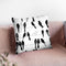 Bird Pattern Vii Throw Pillow By Emily Adams