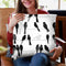 Bird Pattern Vii Throw Pillow By Emily Adams