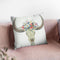 Bohemian Rising Ii On White Throw Pillow By Emily Adams