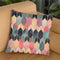 Colorful Stained Glass Throw Pillow By Elisabeth Fedrikson