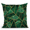 Deep Emerald Throw Pillow By Elisabeth Fedrikson