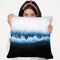 Forest Of Frost Throw Pillow By Elisabeth Fedrikson