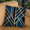 Art Deco Midnight Throw Pillow By Elisabeth Fedrikson