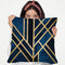 Art Deco Midnight Throw Pillow By Elisabeth Fedrikson