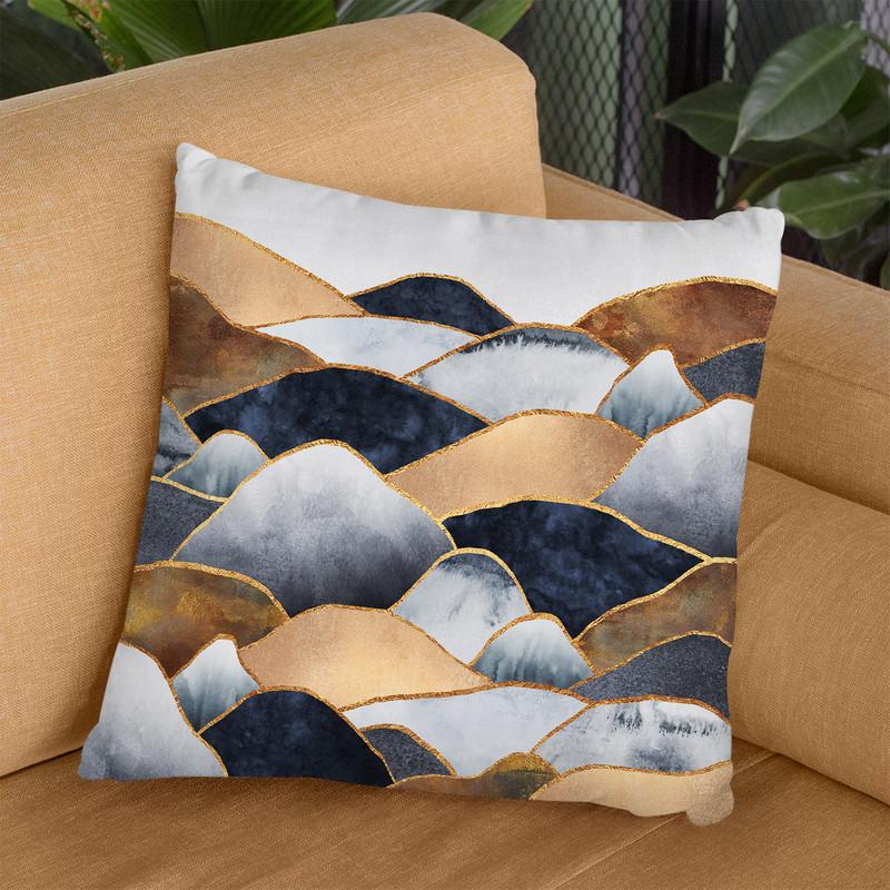 Hills Throw Pillow By Elisabeth Fedrikson