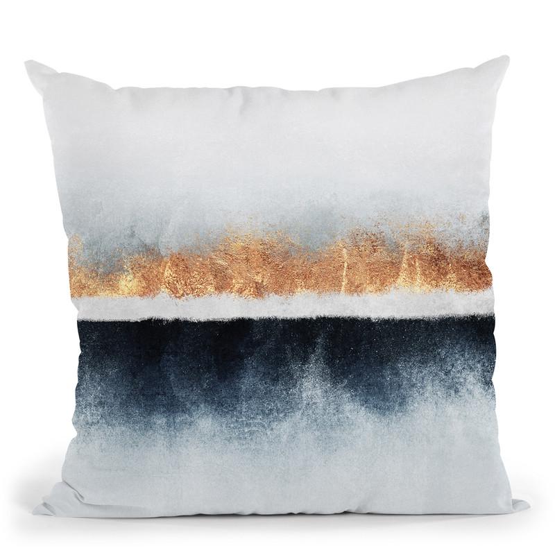Horizon Throw Pillow By Elisabeth Fedrikson