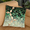 Leaves And Cubes Throw Pillow By Elisabeth Fedrikson