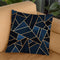 Navy Stone Throw Pillow By Elisabeth Fedrikson