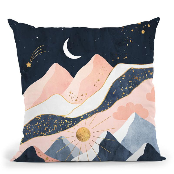 Night And Day Throw Pillow By Elisabeth Fedrikson