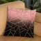 Pink And Black Stone Throw Pillow By Elisabeth Fedrikson
