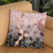 Pink Grey Gradient Cubes Throw Pillow By Elisabeth Fedrikson